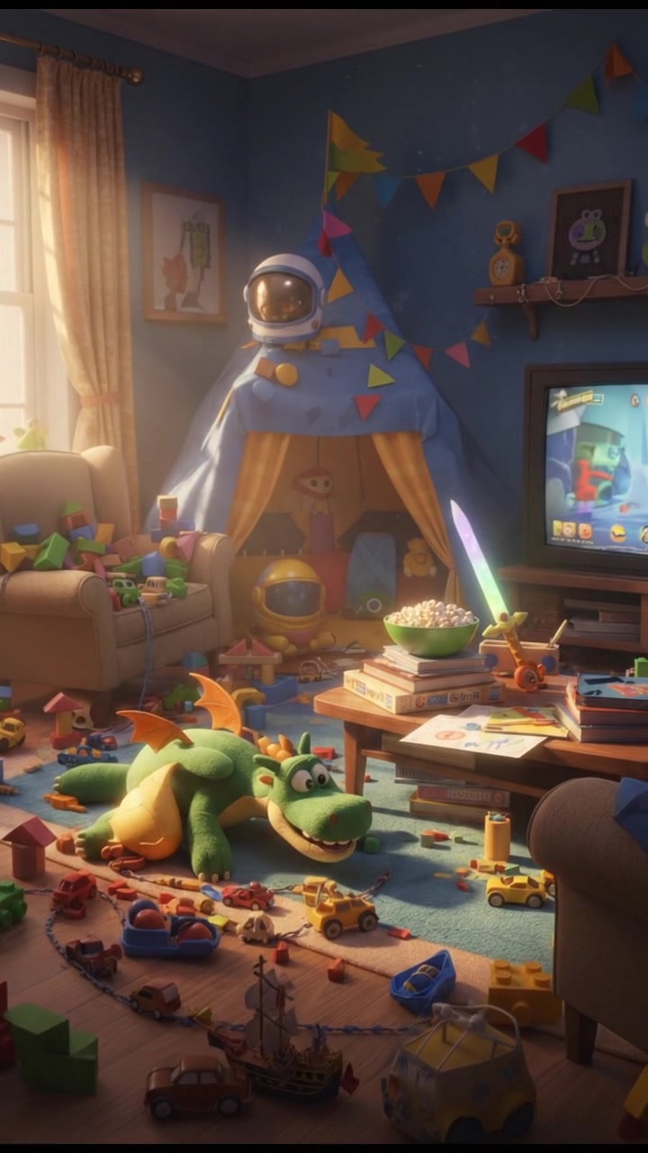 A Boy and His Dog Find a Treasure