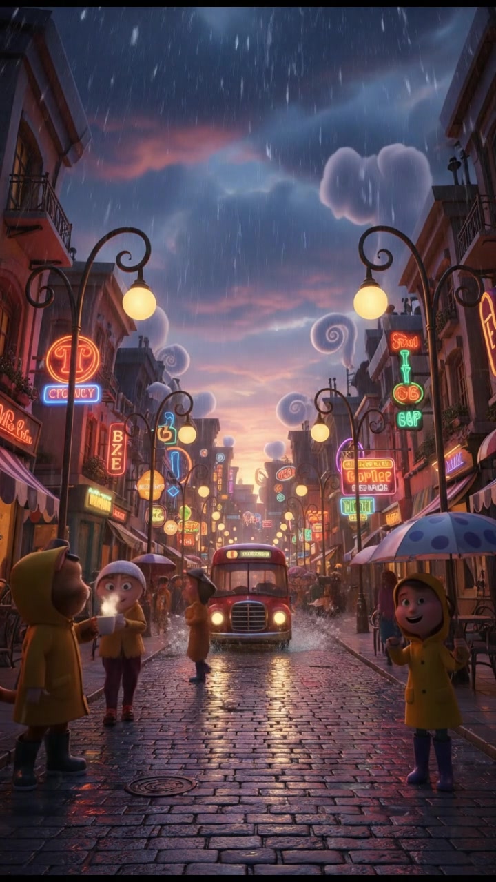 बारिश में बैठा छोटा Hulk बच्चा