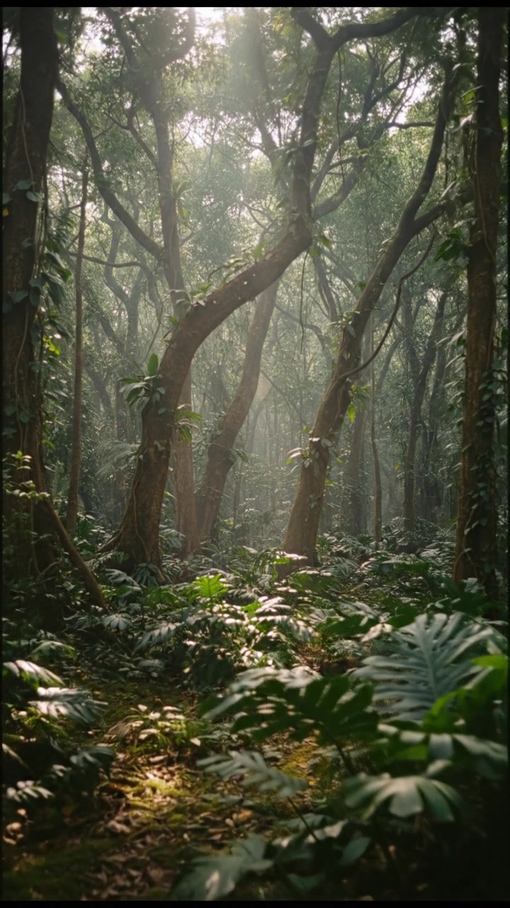 Bengal Tiger: Stalking the Jungle at Sunrise