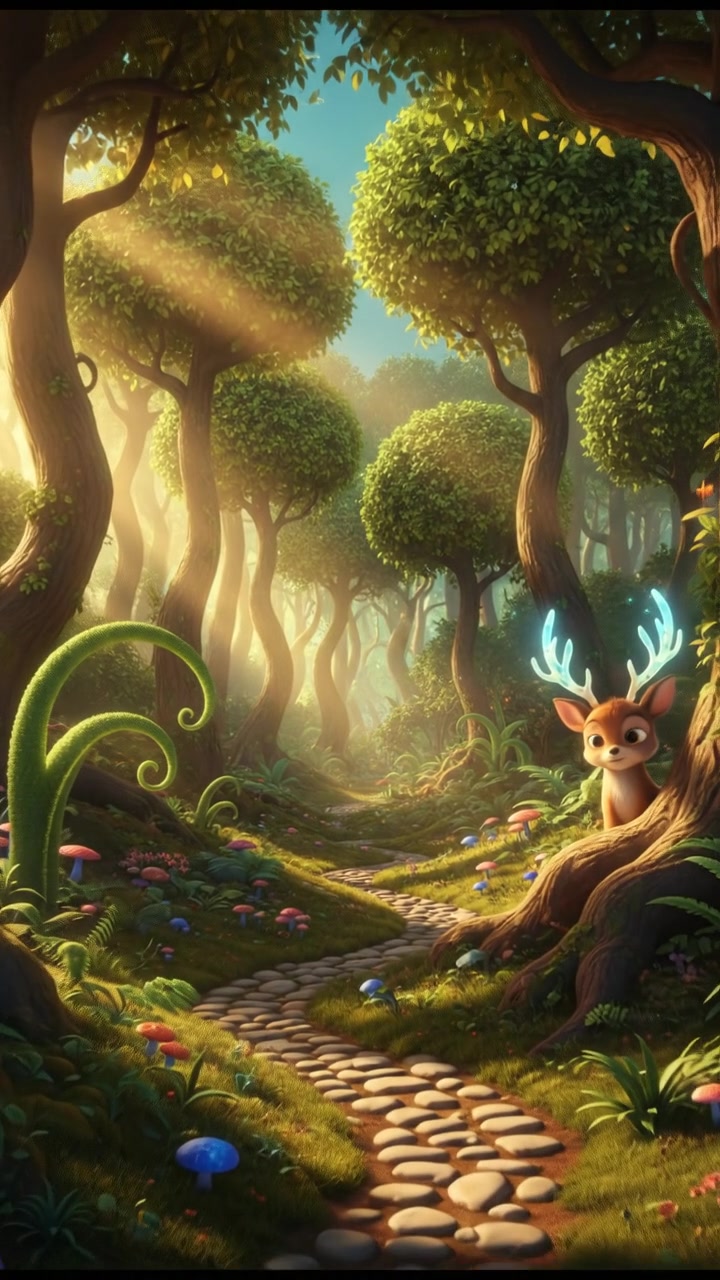 Unleash a Magical Tale in 3D Animation! (copy)