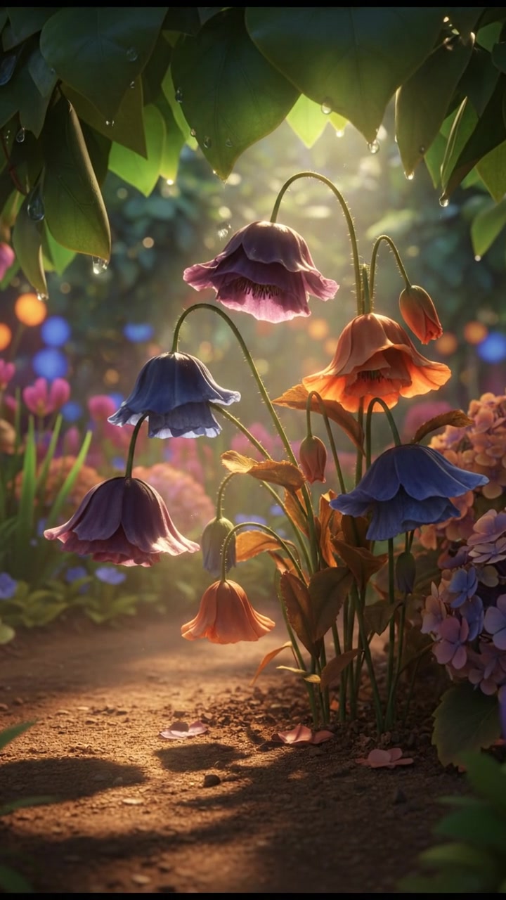 Luna's Mission: A Ray of Hope for a Flower