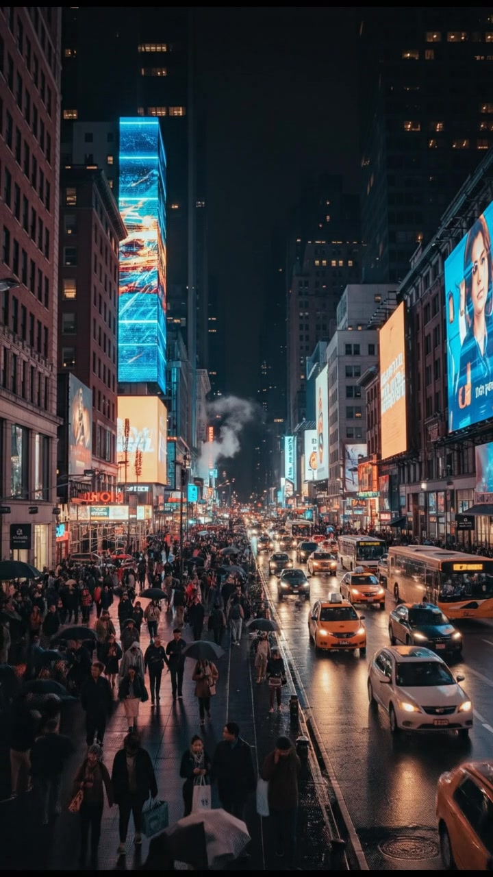 The Hidden Backbone of Times Square