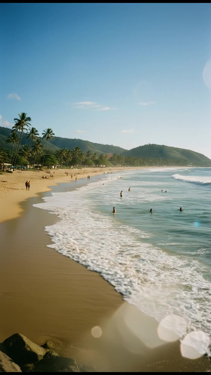 Inspirational Talk by Two African Women on the Beach