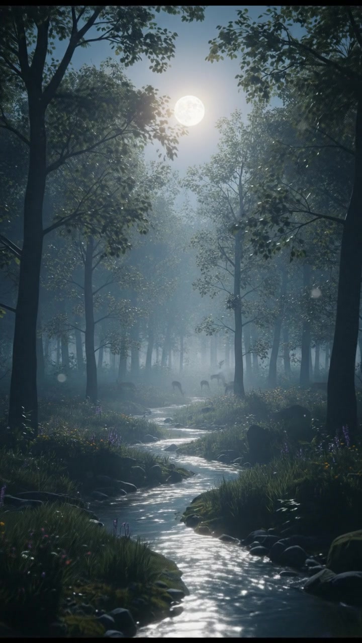 The Silent Hunter: Red Fox in the Night