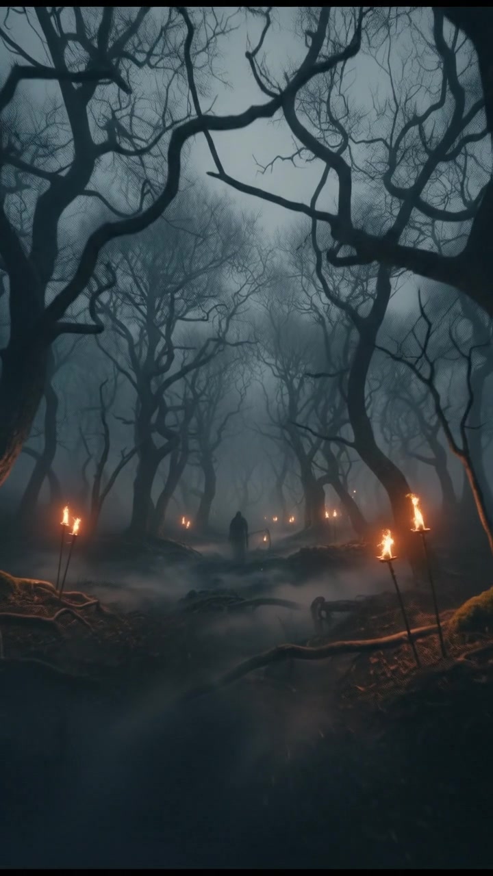 Malam Mencekam di Hutan Hitam