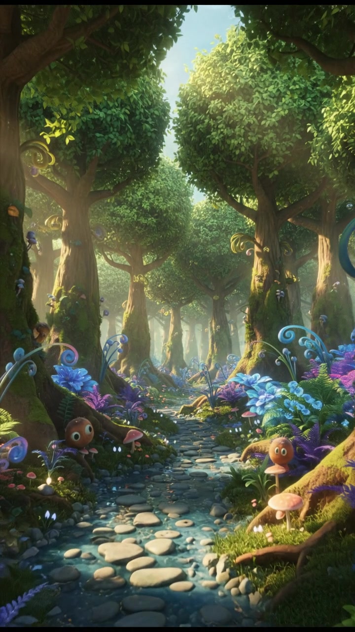 Captivating Journey in 3D Animation Style!