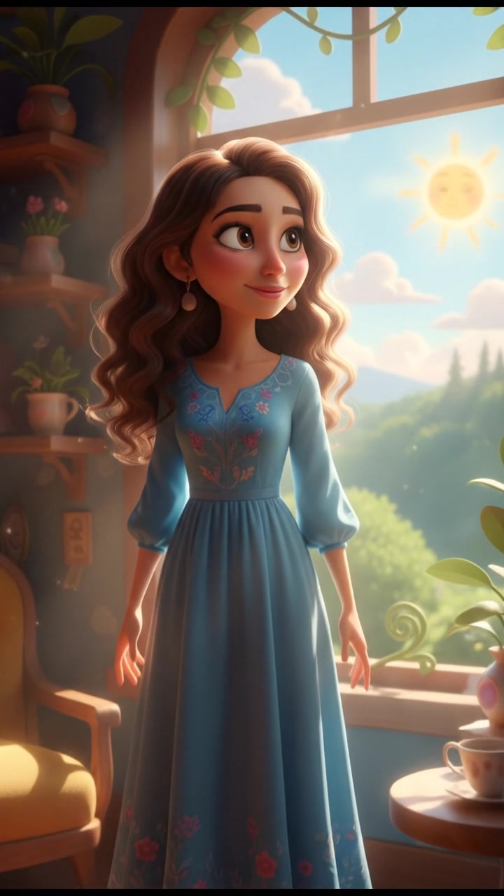 Sunlit Serenity by the Window