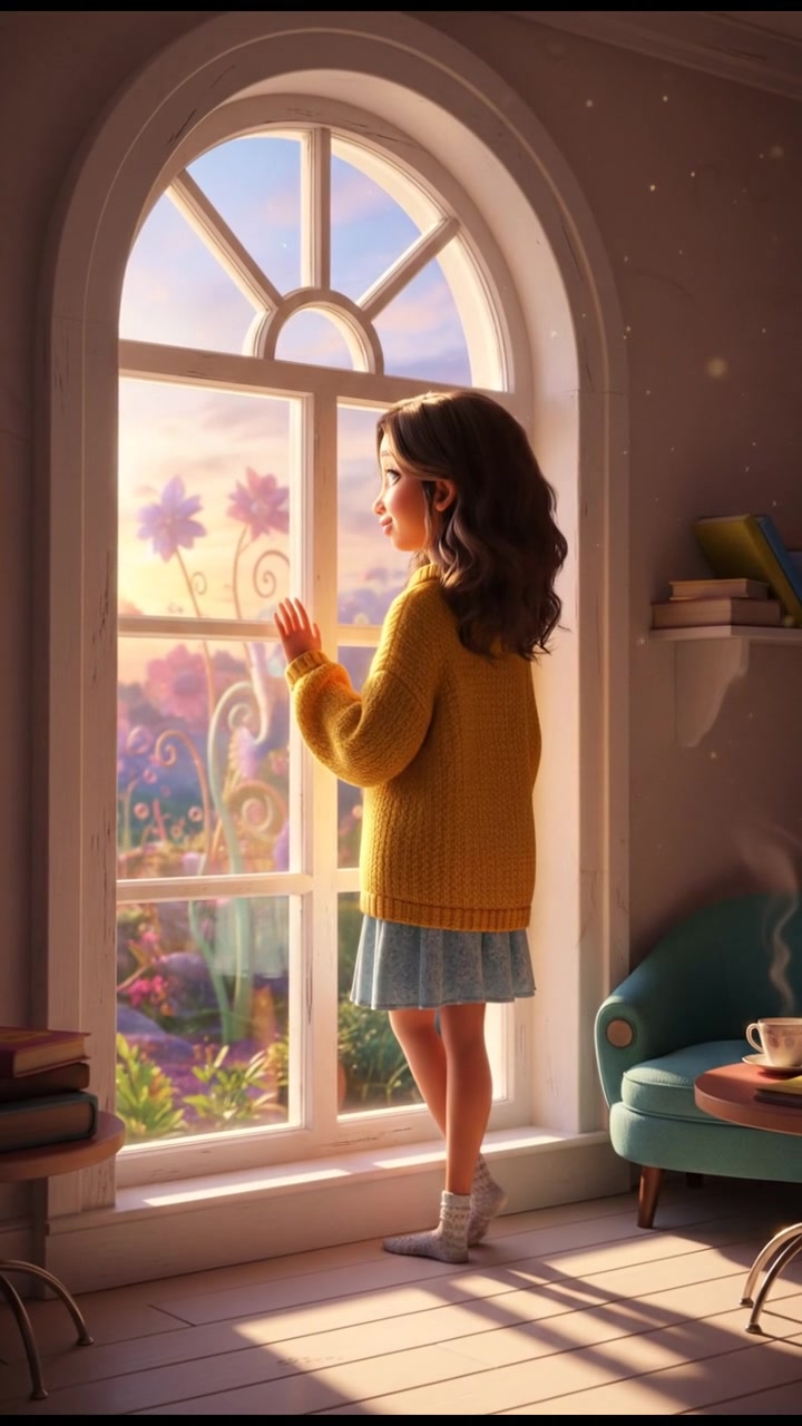 A Niqab-Clad Girl Discusses Ramadan