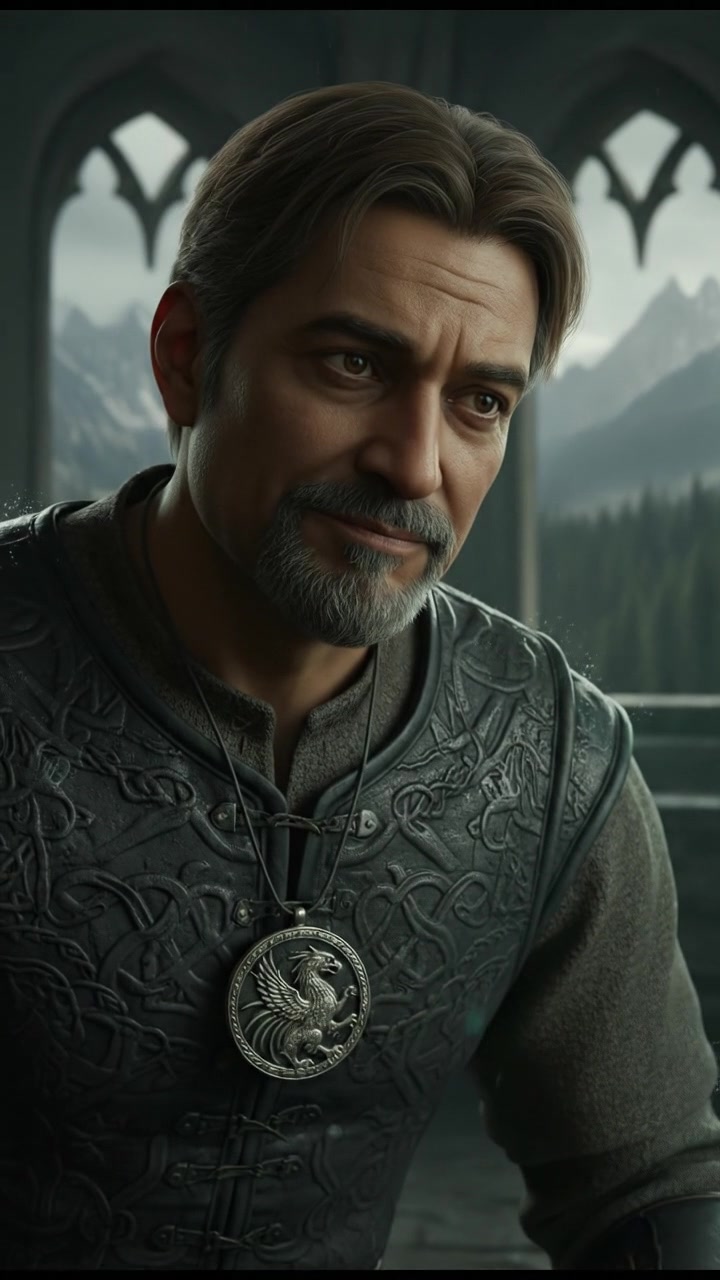 Close-up of Raj listening intently, his expression curious with a hint of hope.