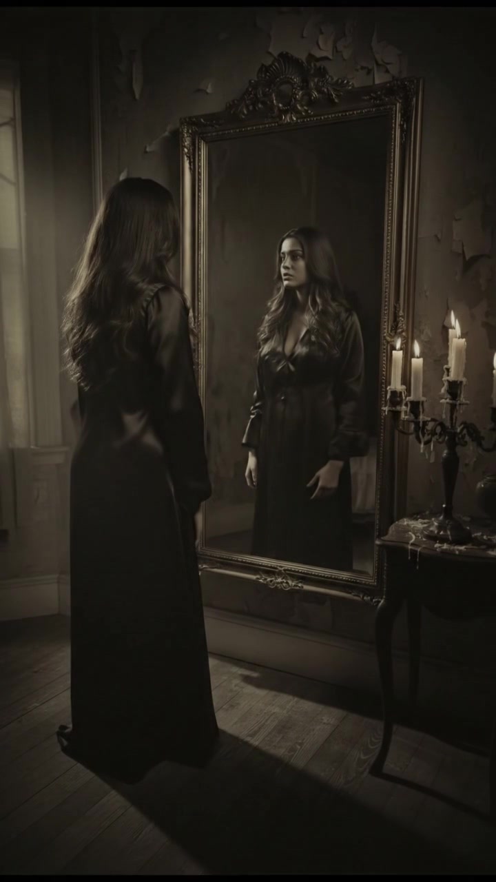 Bayangan Konyol di Cermin Kamar Mandi