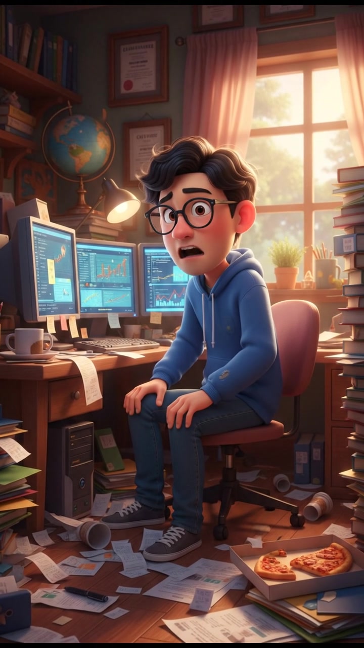 Exam Anxiety: A Boy's Journey with Parental Support