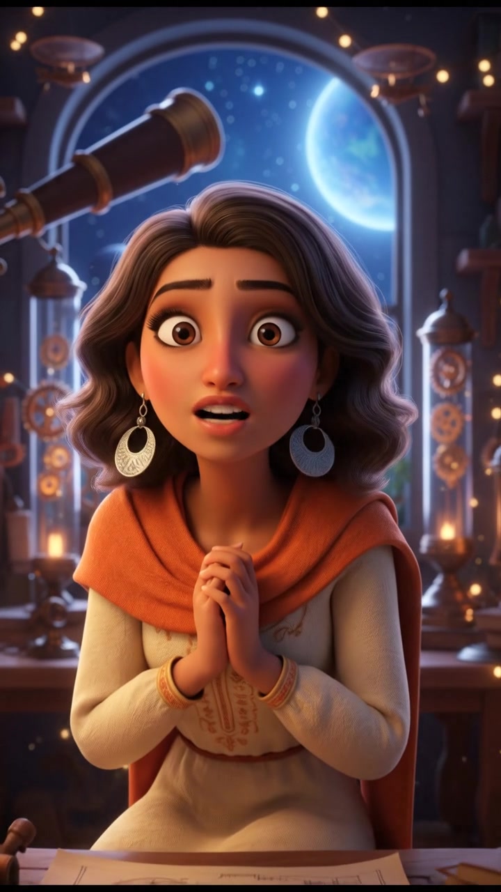 Laila listens intently, her expression shifting to one of awe and disbelief.