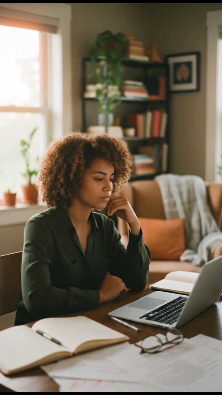 Black Lady Avoids Falling in Love