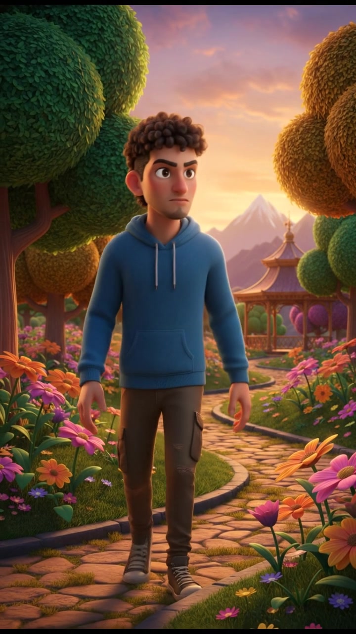 Cute Boy Singing Kids' Song