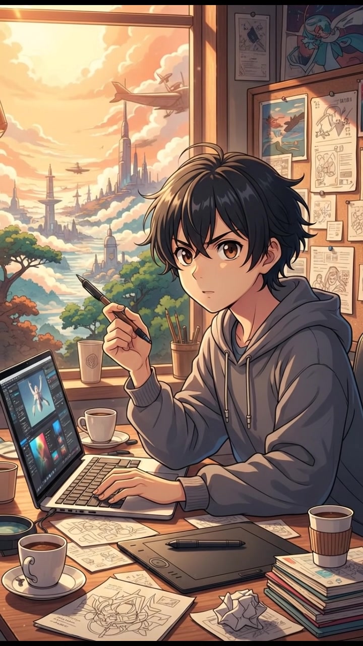 Doraemon Membantu Nobita dengan Pekerjaan Rumah