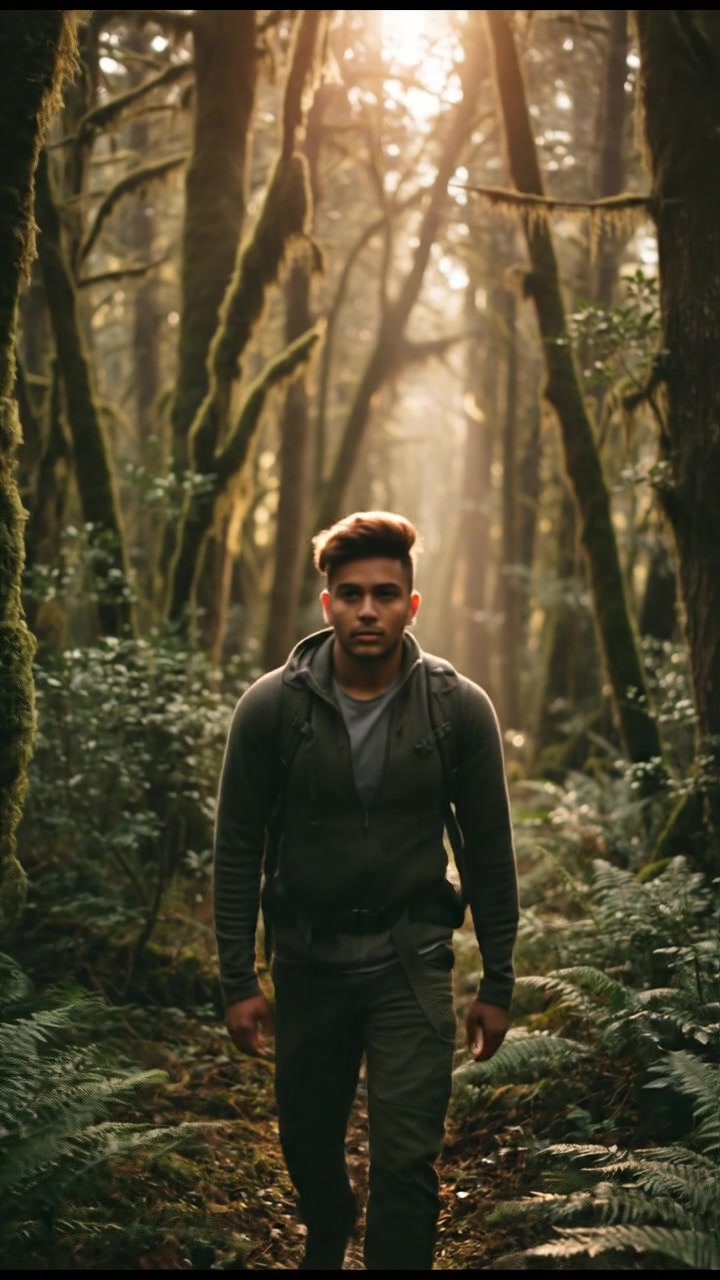 Santali Man Hunts Black Tiger