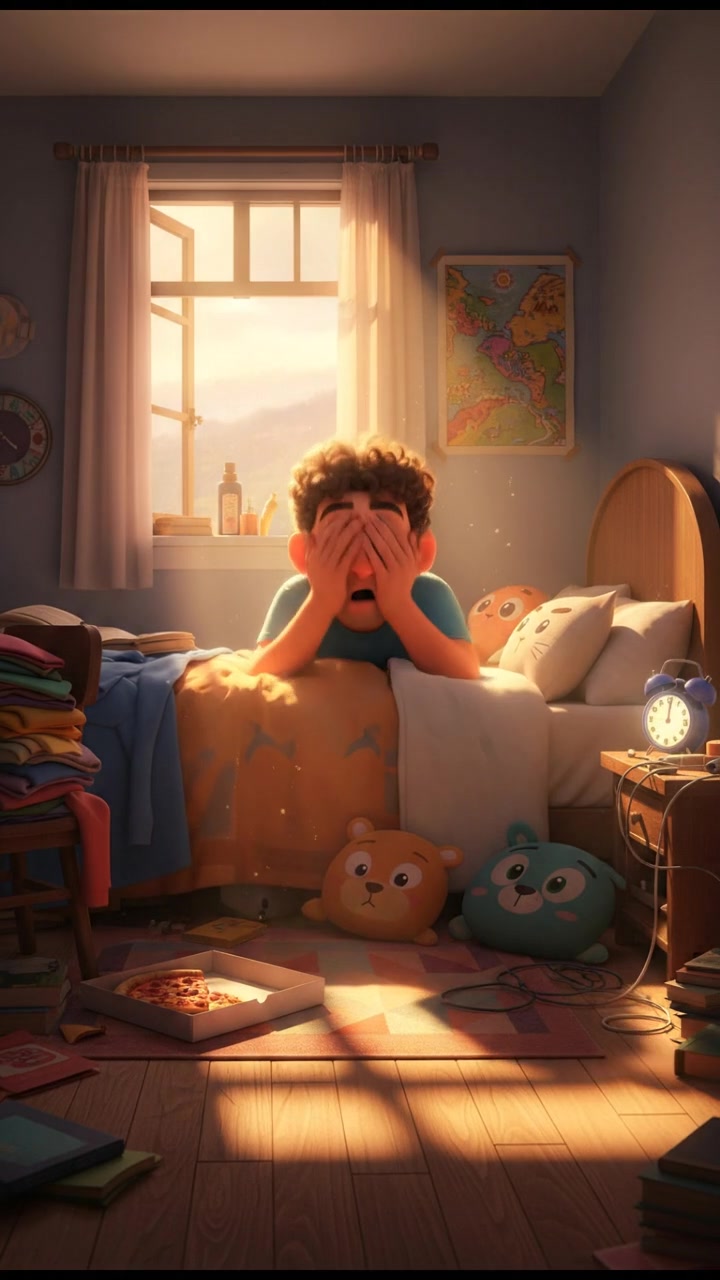 A Kid's Journey to School