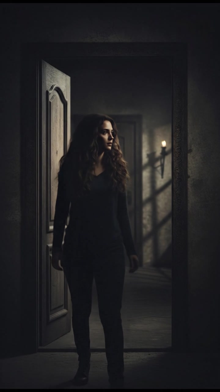 Trapped in the Dark: A Haunting Encounter