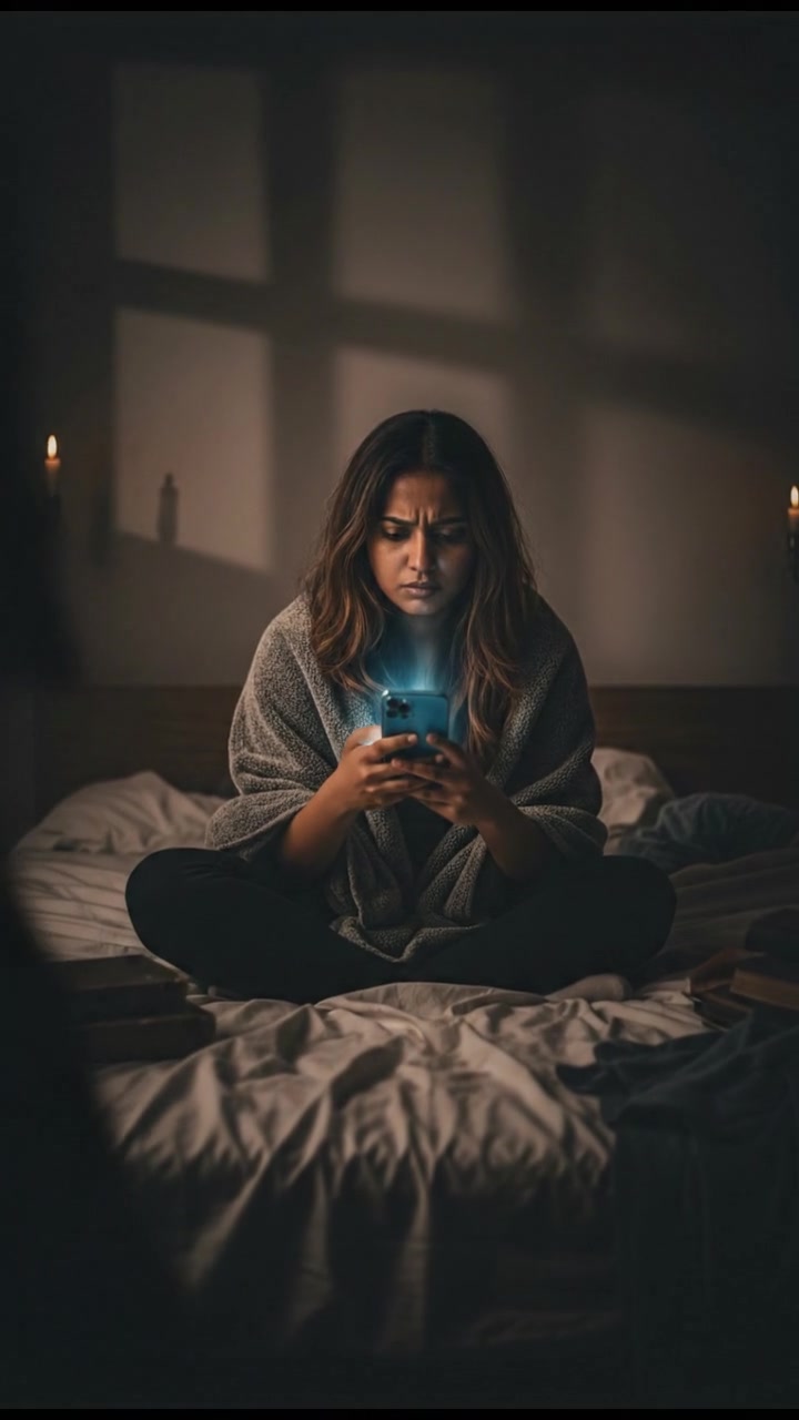 मोबाइल कैमरे में दिखने वाली लड़की