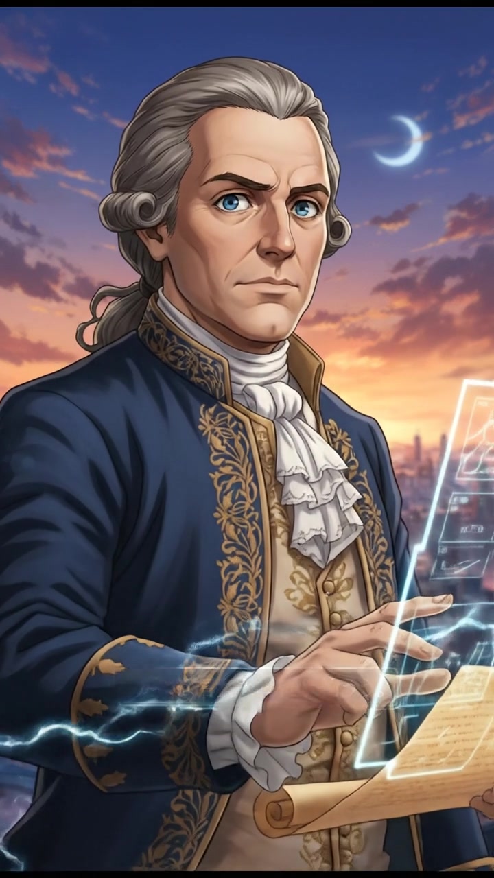 looking out over the city at dusk, realizing the responsibility that comes with their power