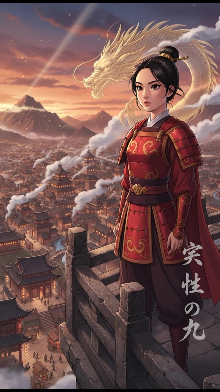 looking out over the city at dusk, realizing the responsibility that comes with their power