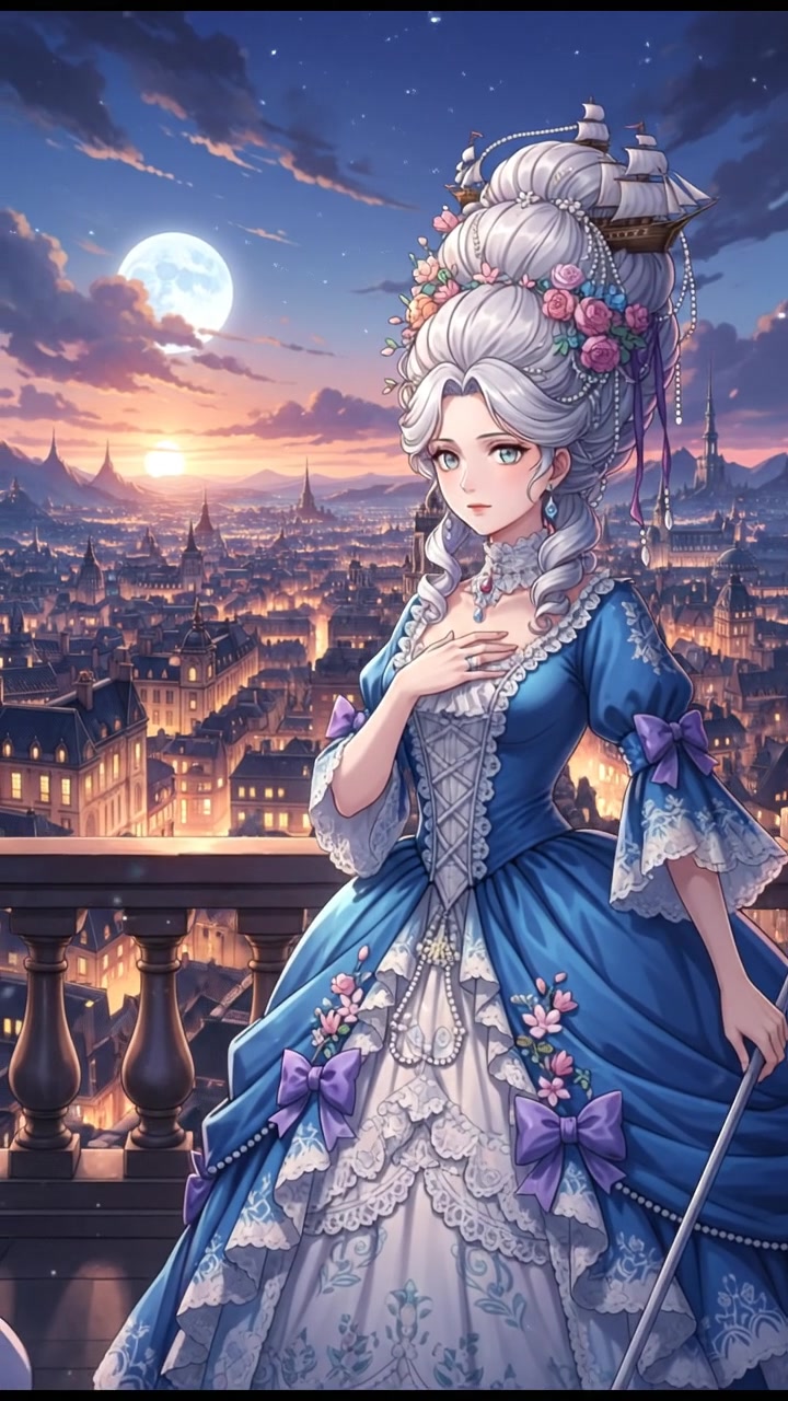 looking out over the city at dusk, realizing the responsibility that comes with their power