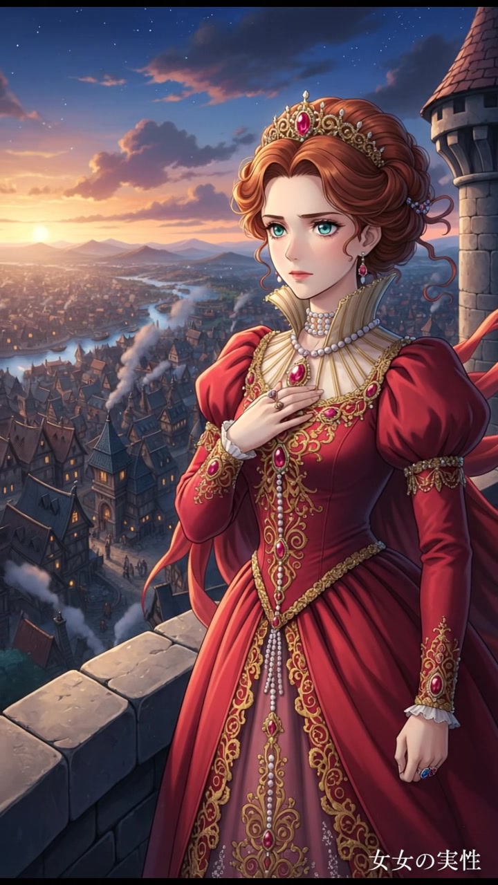 looking out over the city at dusk, realizing the responsibility that comes with their power