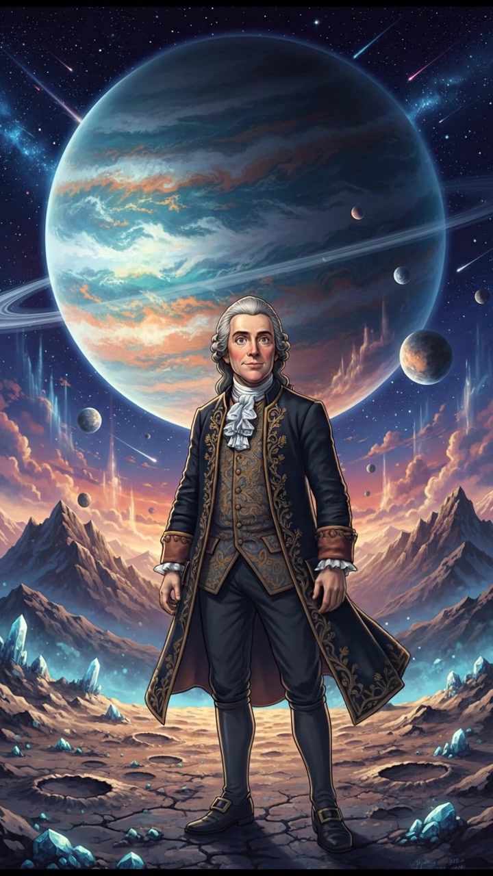 standing on the surface of a moon, watching a giant planet rise over the horizon