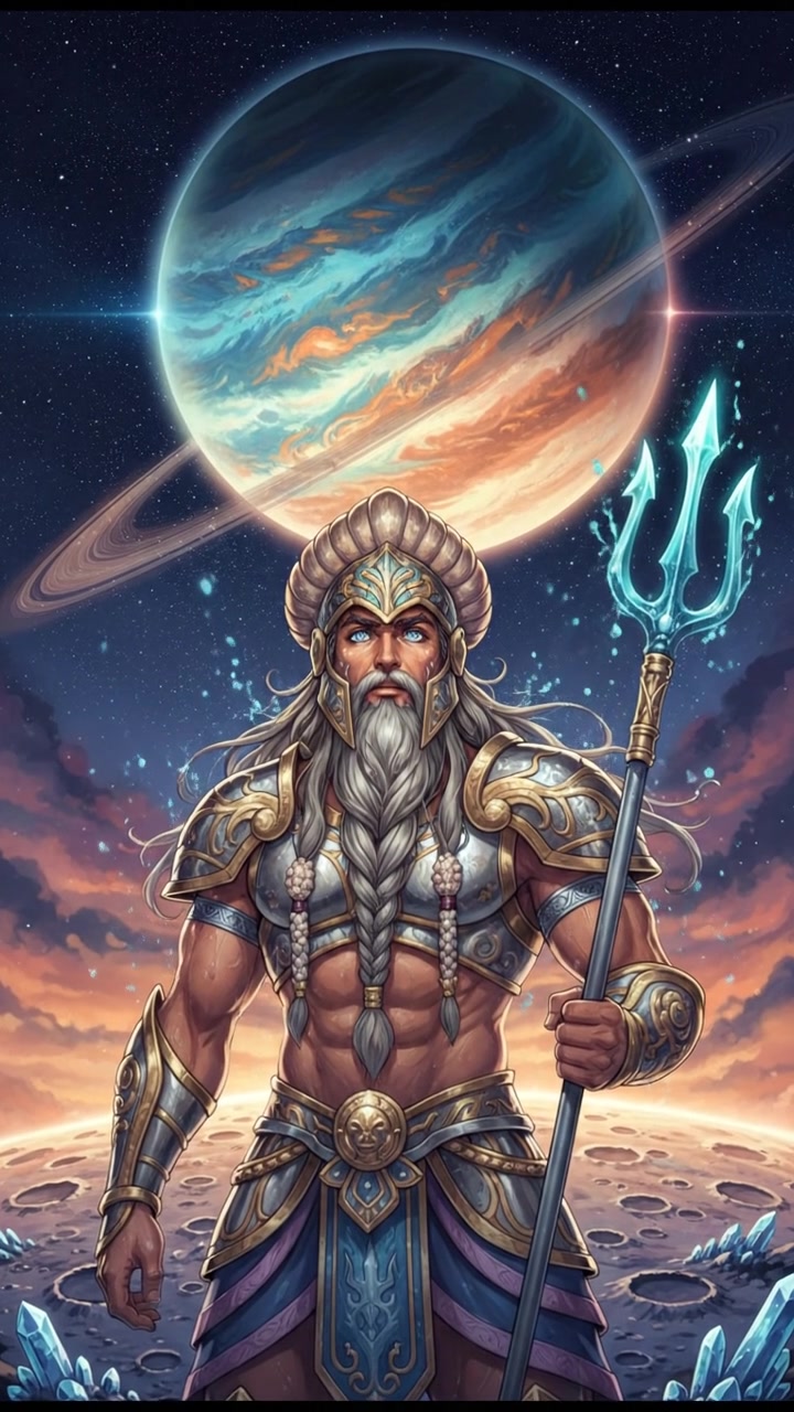 standing on the surface of a moon, watching a giant planet rise over the horizon