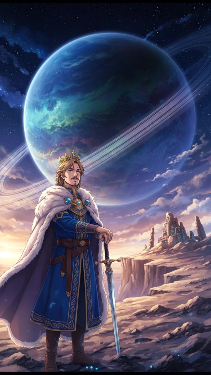 standing on the surface of a moon, watching a giant planet rise over the horizon