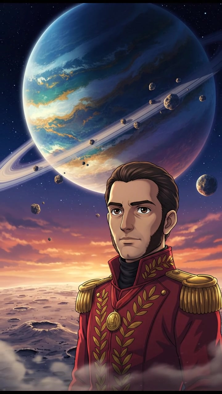 standing on the surface of a moon, watching a giant planet rise over the horizon