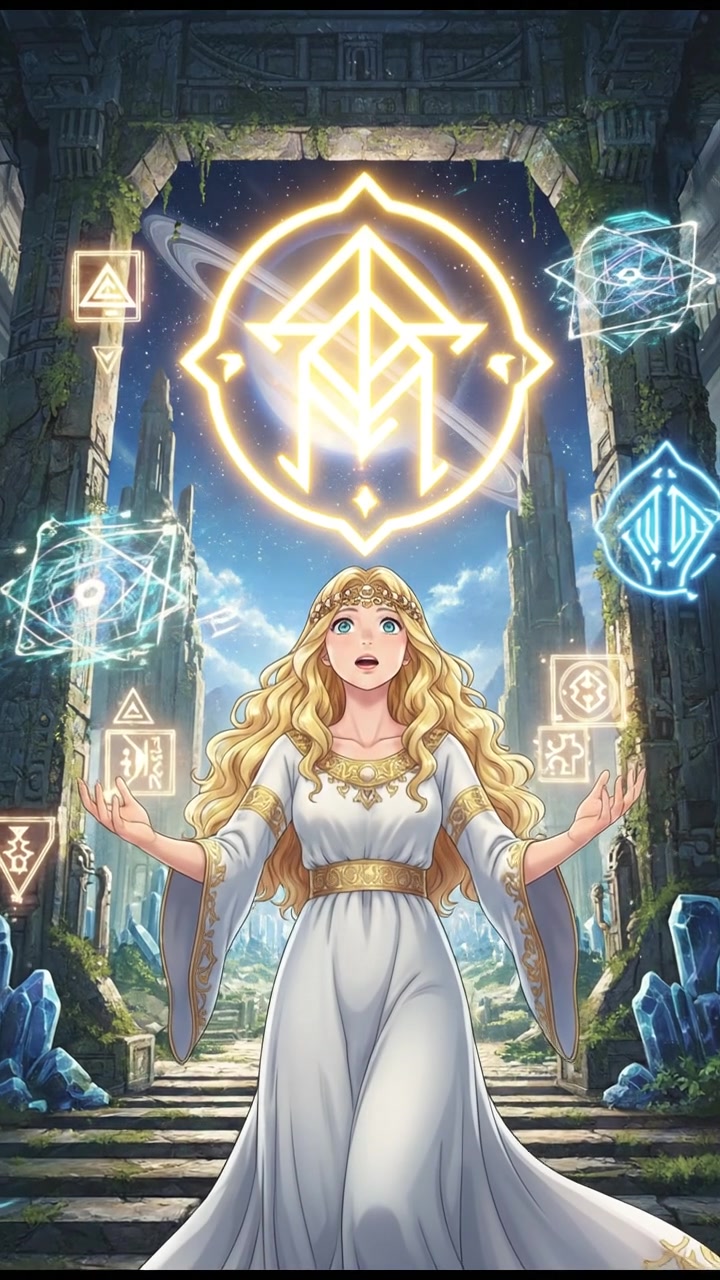 communicating with an alien civilization through glowing symbols and light