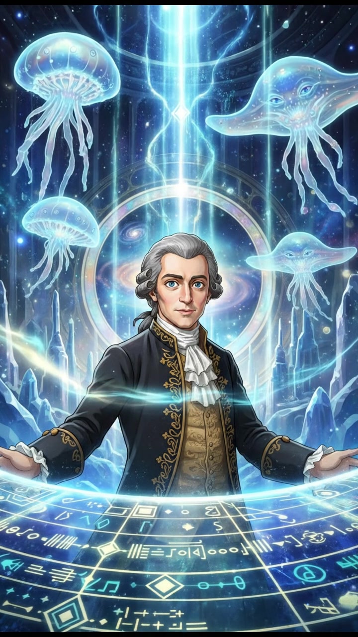 communicating with an alien civilization through glowing symbols and light