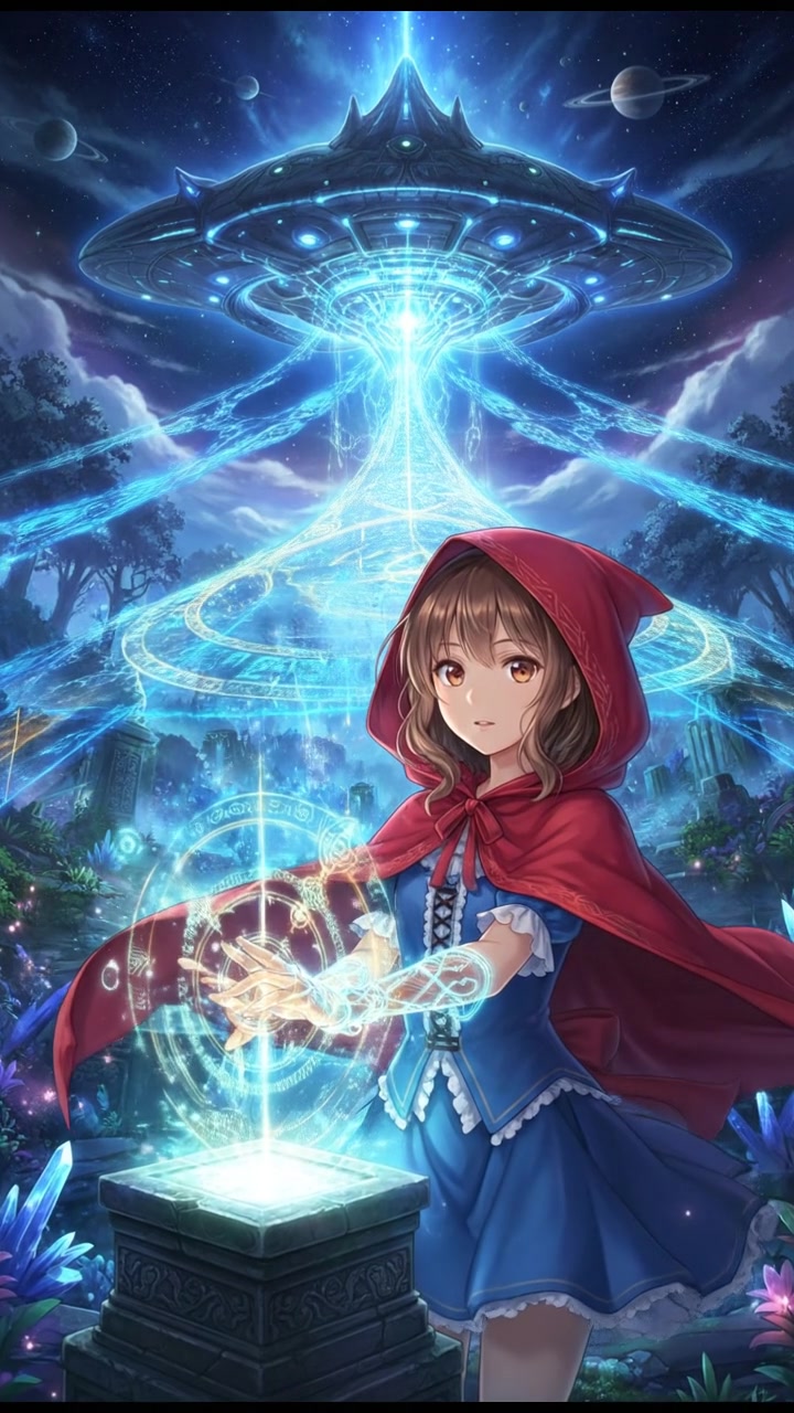 communicating with an alien civilization through glowing symbols and light