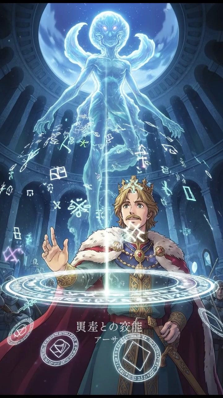 communicating with an alien civilization through glowing symbols and light