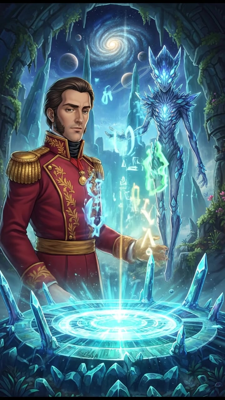 communicating with an alien civilization through glowing symbols and light