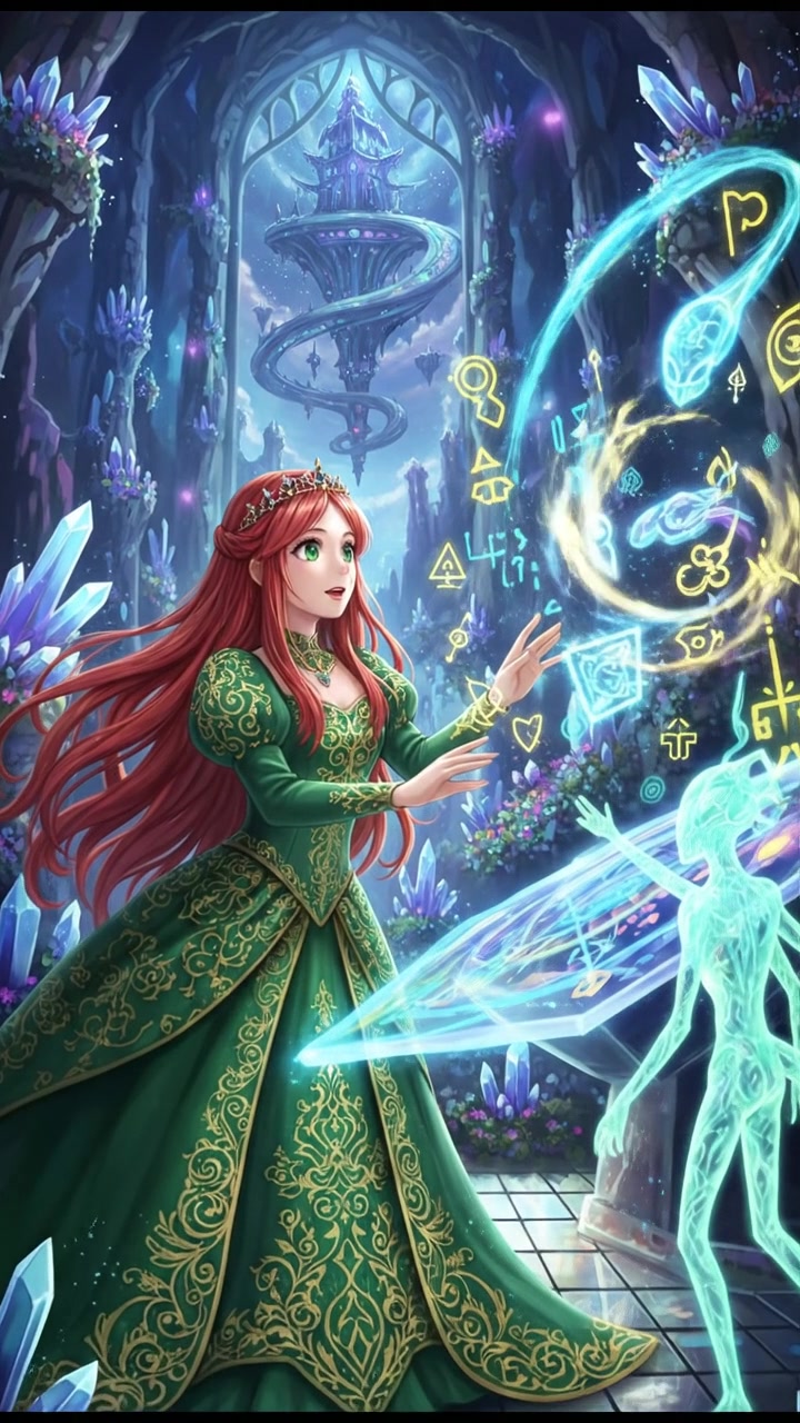 communicating with an alien civilization through glowing symbols and light