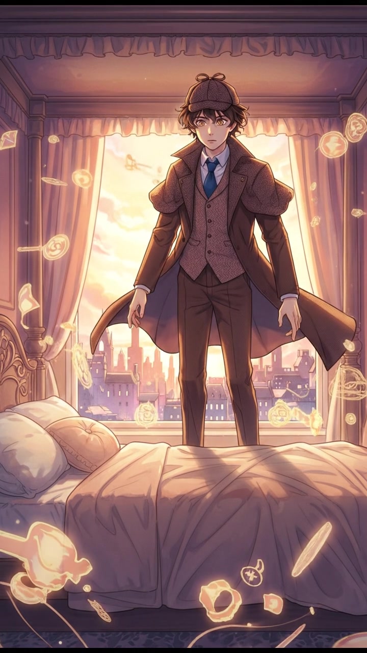 floating back down to their bed as dawn approaches, dreams fading into morning light