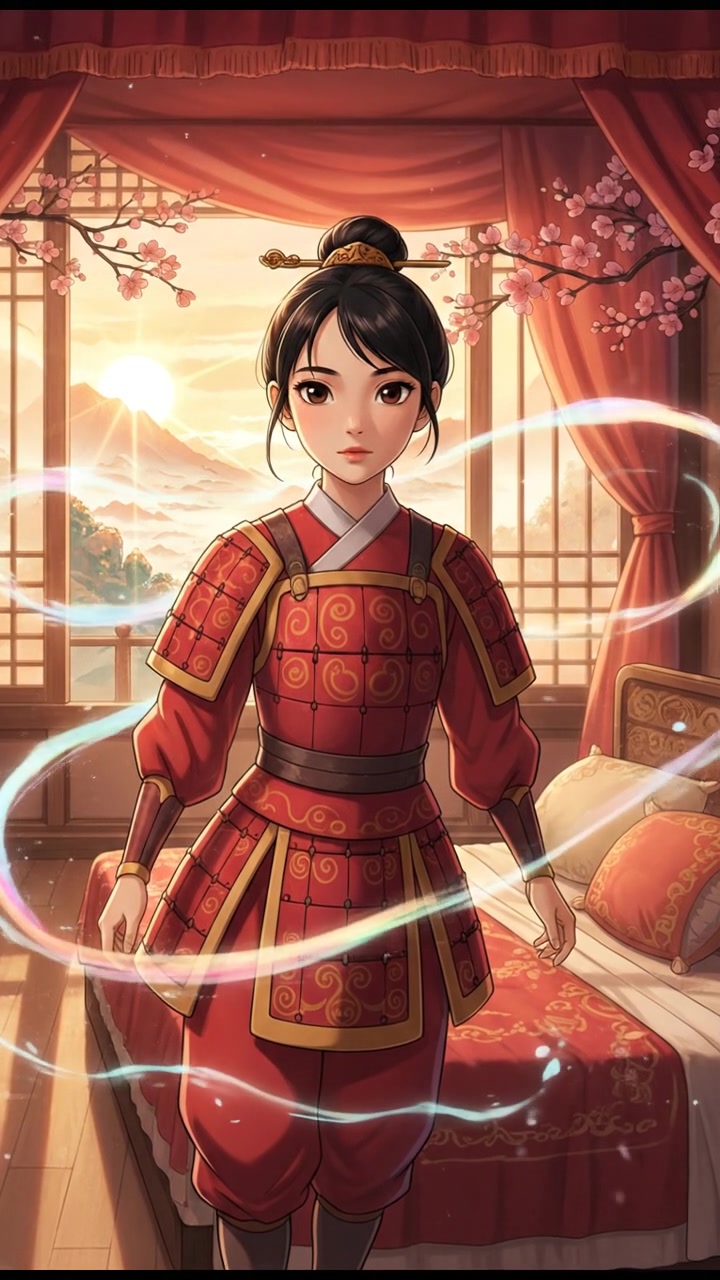 floating back down to their bed as dawn approaches, dreams fading into morning light