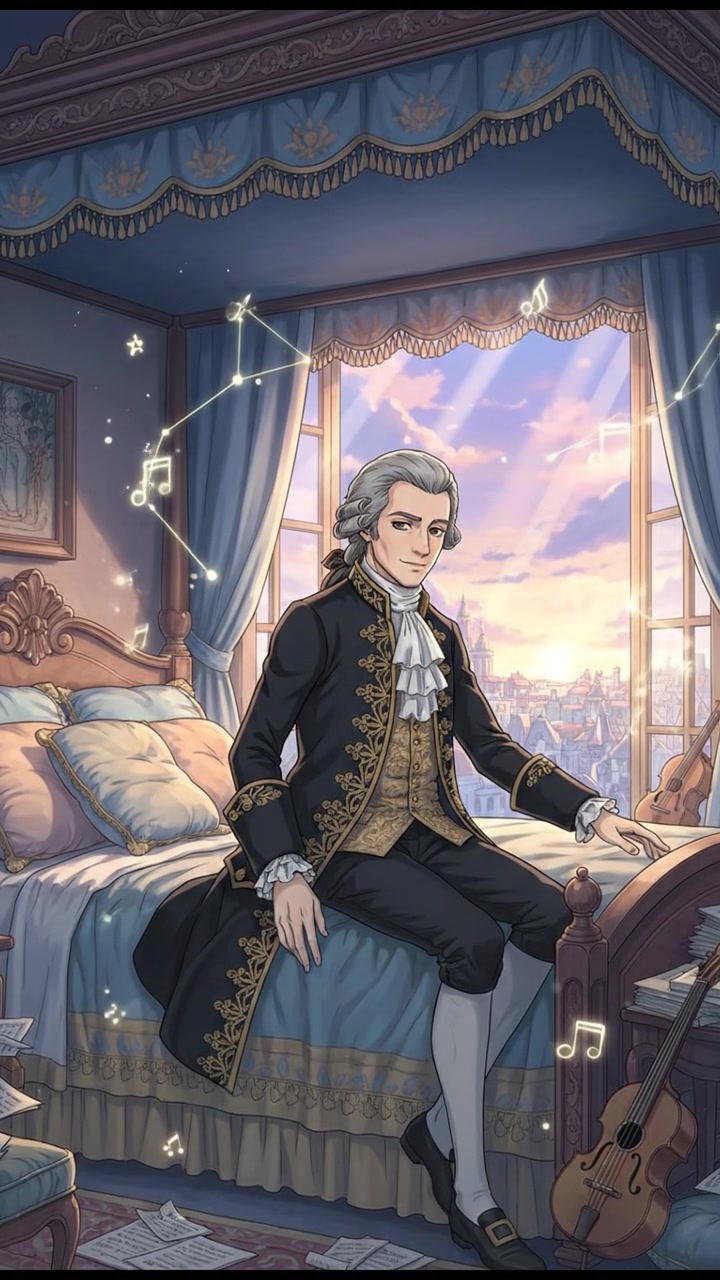 floating back down to their bed as dawn approaches, dreams fading into morning light