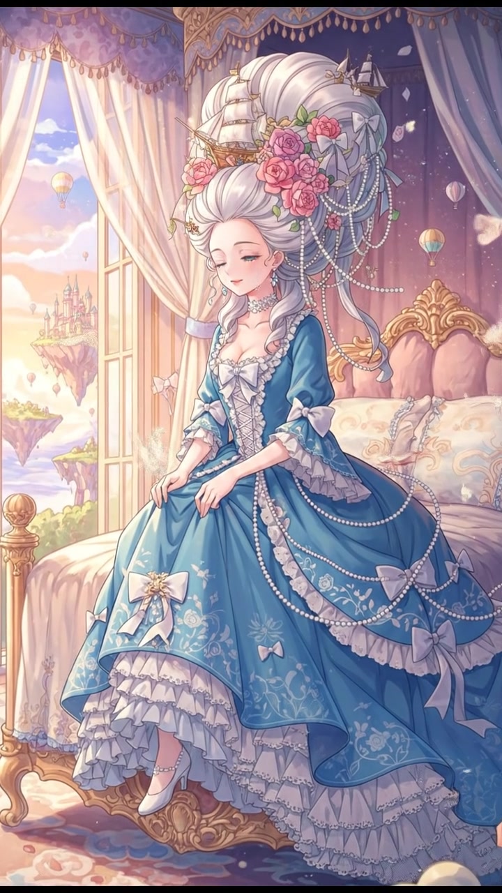 floating back down to their bed as dawn approaches, dreams fading into morning light