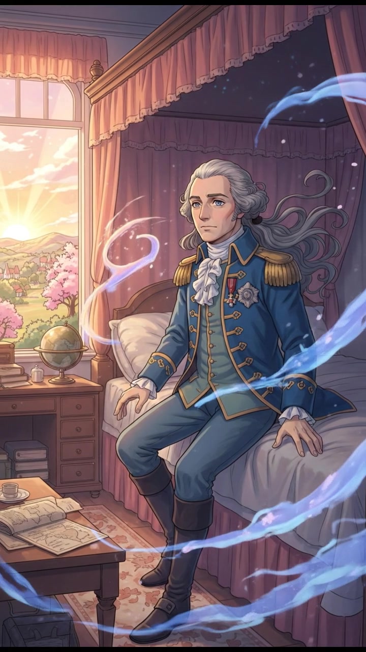 floating back down to their bed as dawn approaches, dreams fading into morning light