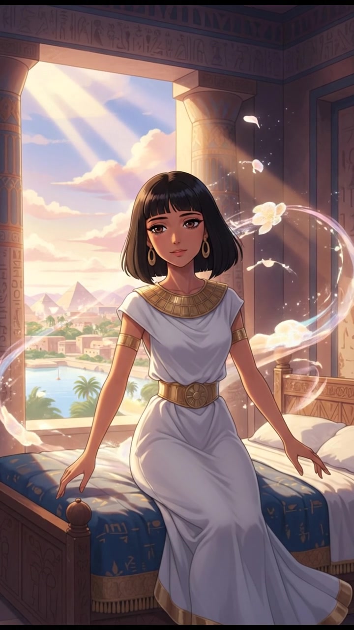 floating back down to their bed as dawn approaches, dreams fading into morning light