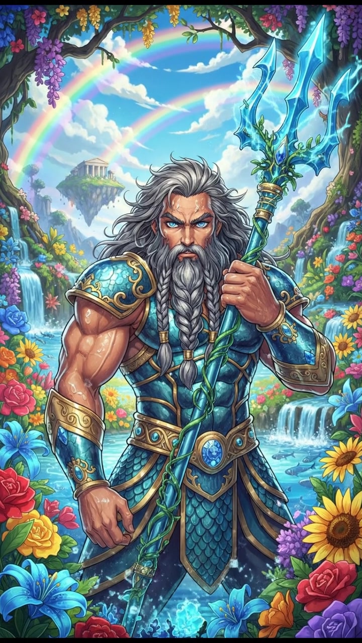 In a flower blooming garden