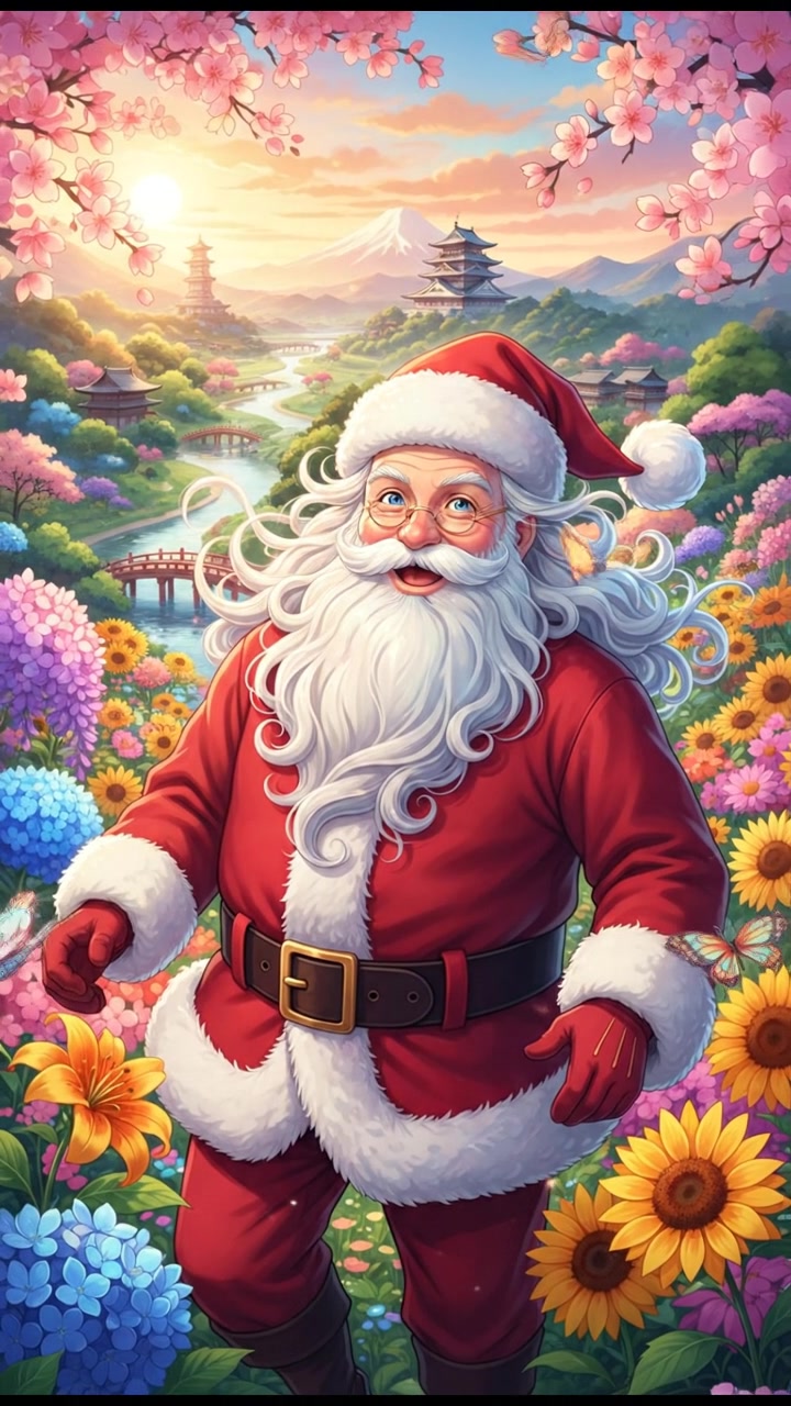 In a flower blooming garden