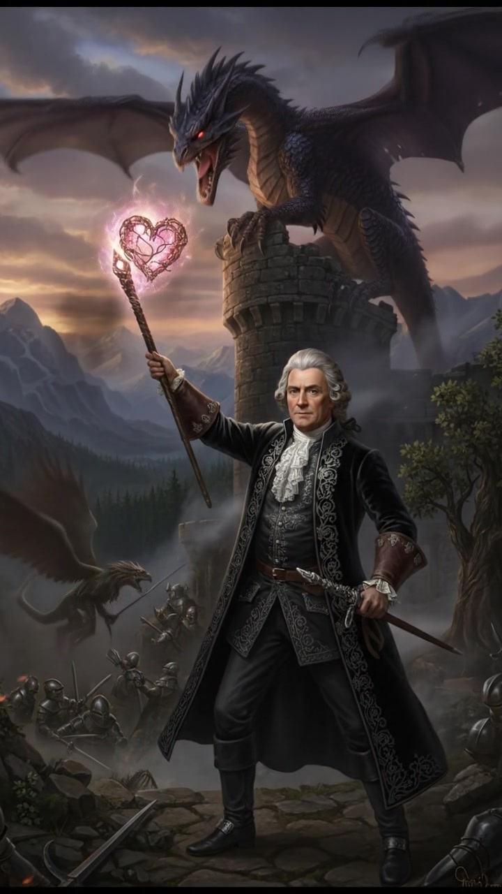 fighting a mythical creature to retrieve a rare artifact symbolizing love