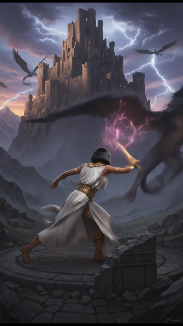 fighting a mythical creature to retrieve a rare artifact symbolizing love