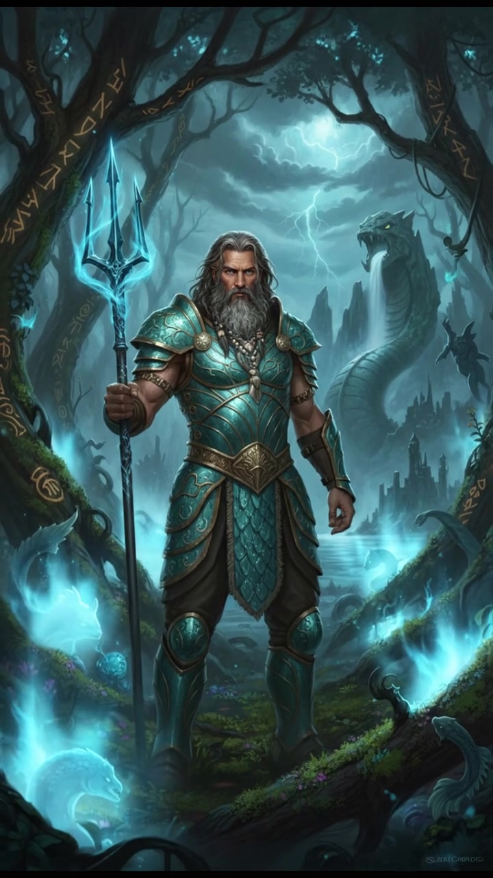 traveling through an enchanted forest where illusions test their heart and resolve