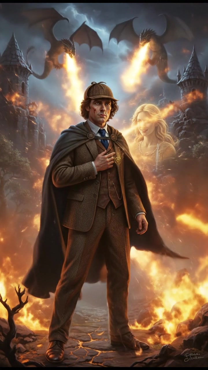 enduring a storm of magic and fire, love’s memory giving them strength to continue