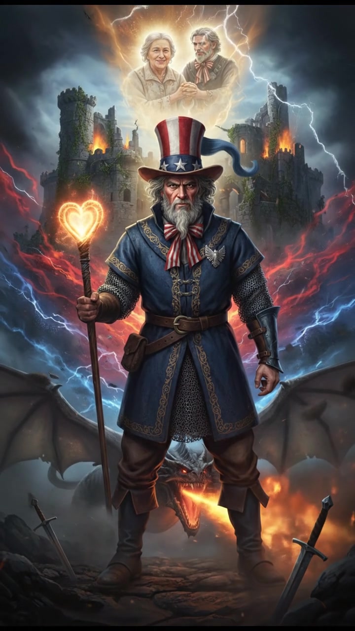 enduring a storm of magic and fire, love’s memory giving them strength to continue